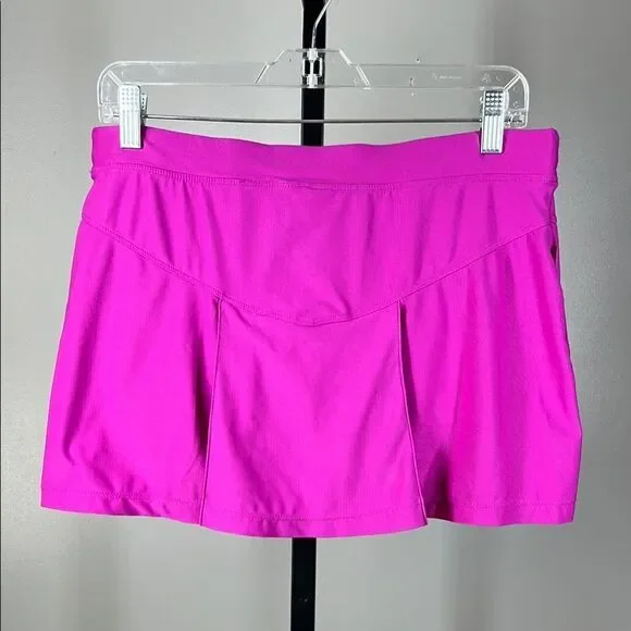 Nike Women's Pink Athletic Skort - Picture 2 of 4